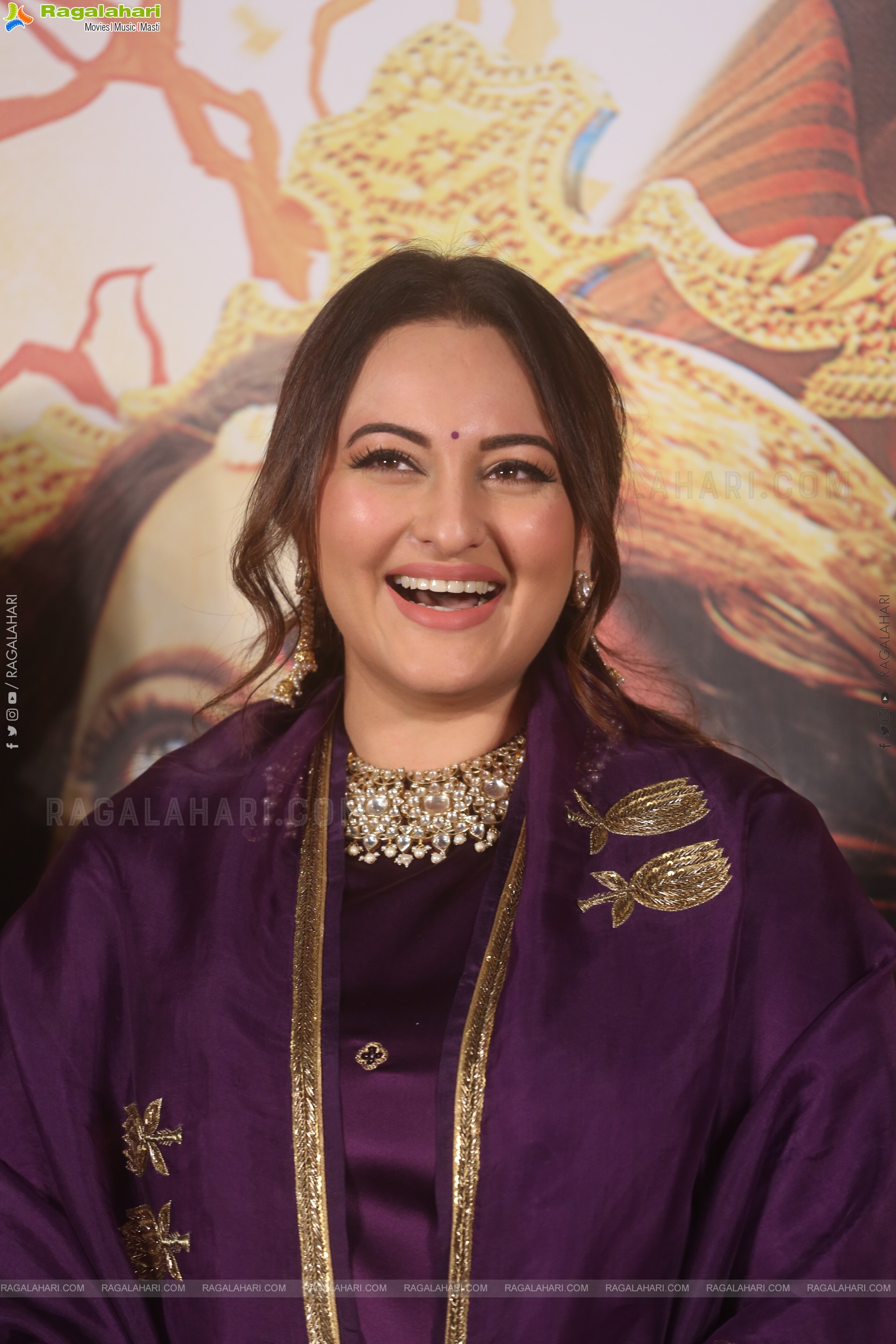 Sonakshi Sinha at Jatadhara Movie Trailer Launch Event, HD Gallery
