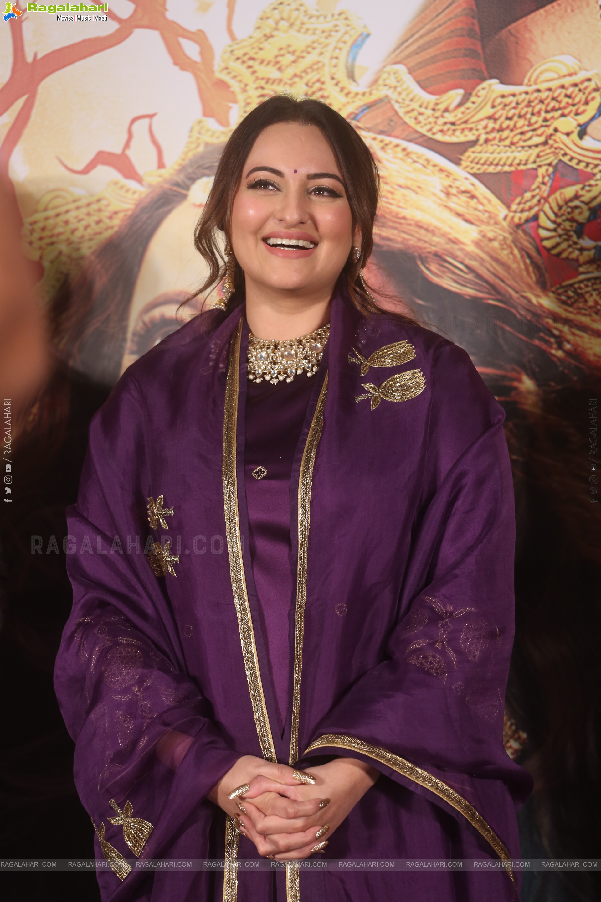 Sonakshi Sinha at Jatadhara Movie Trailer Launch Event, HD Gallery