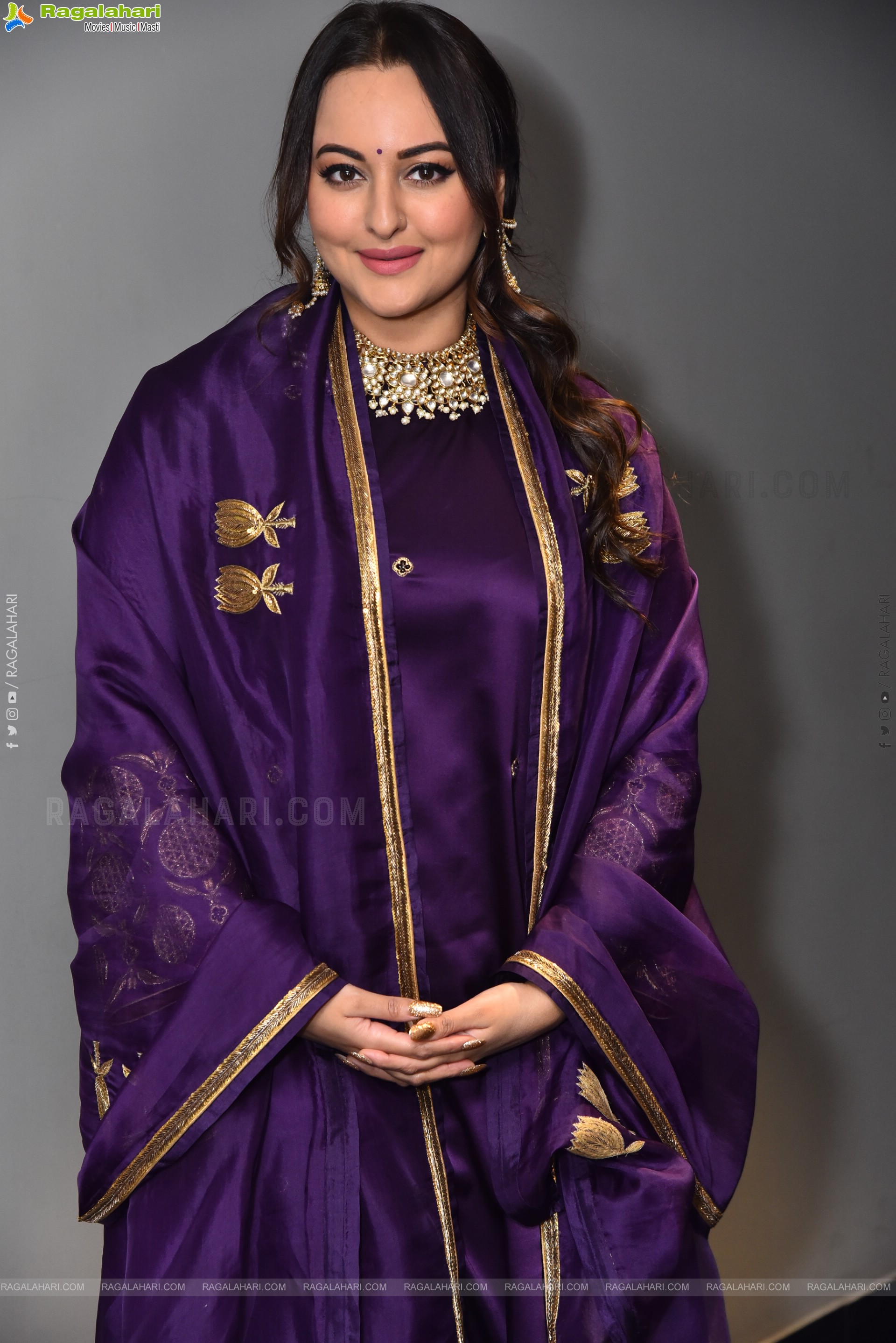 Sonakshi Sinha at Jatadhara Movie Trailer Launch Event, HD Gallery