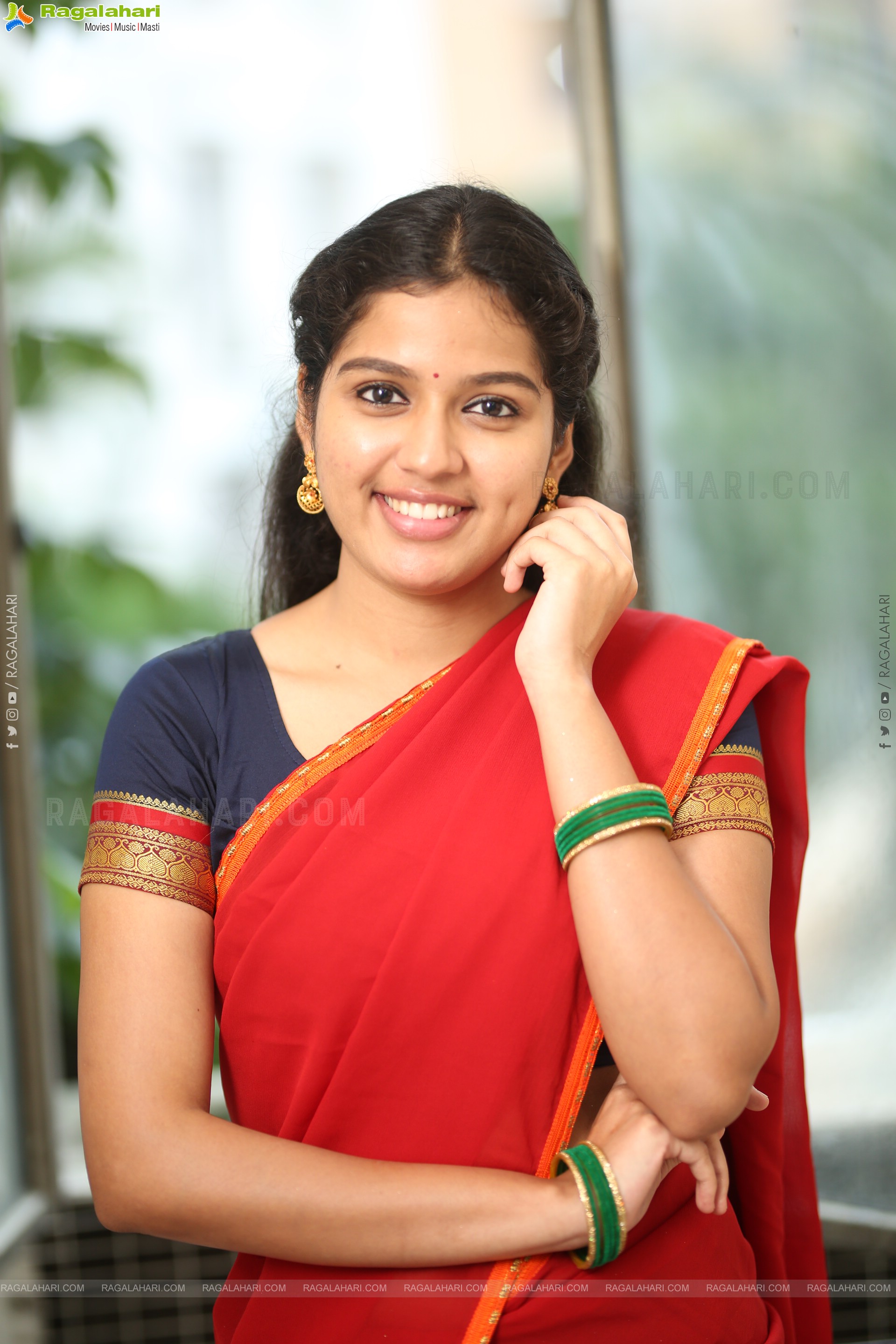 Tejaswi Rao at Raju weds Rambai Press Meet, HD Gallery