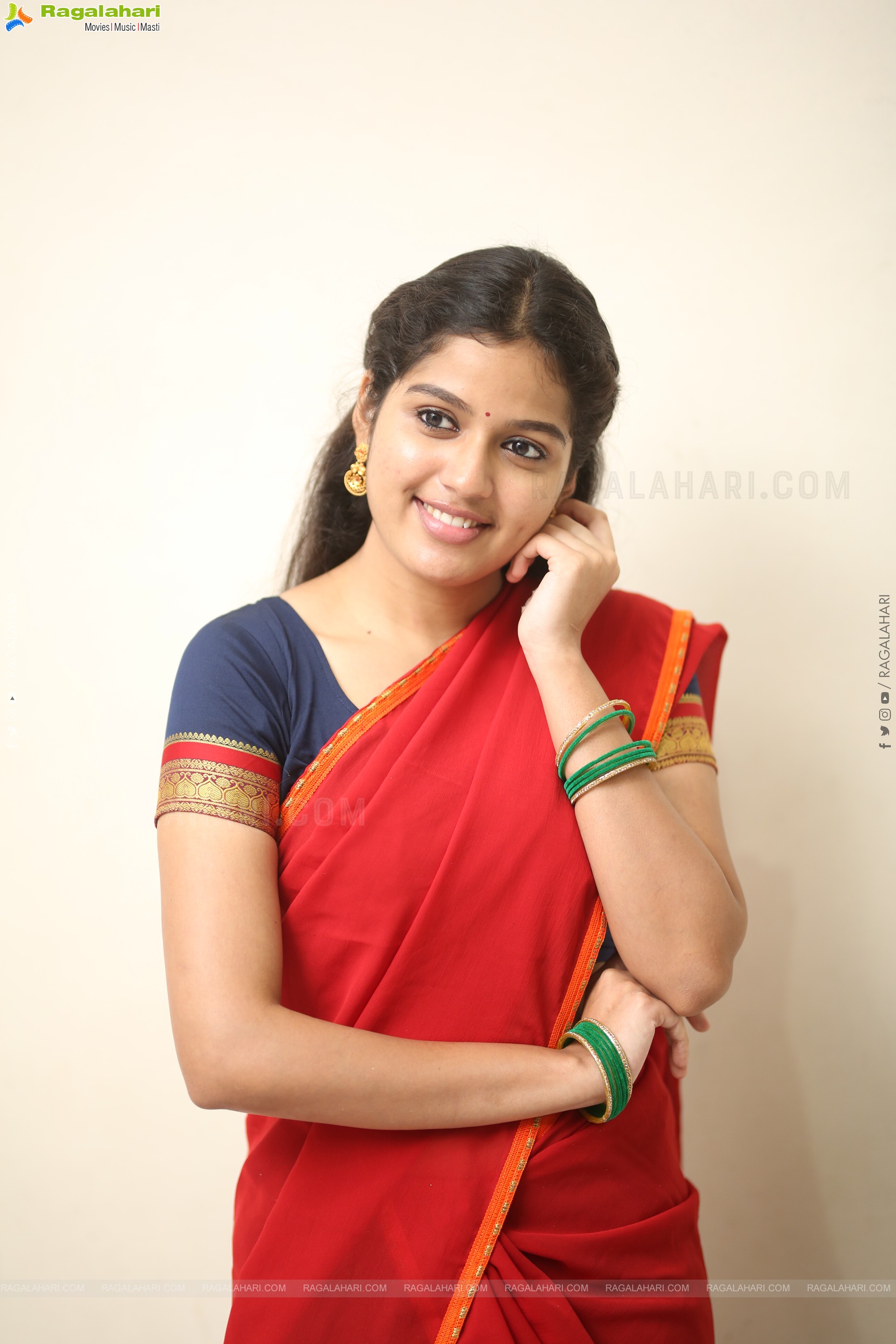 Tejaswi Rao at Raju weds Rambai Press Meet, HD Gallery