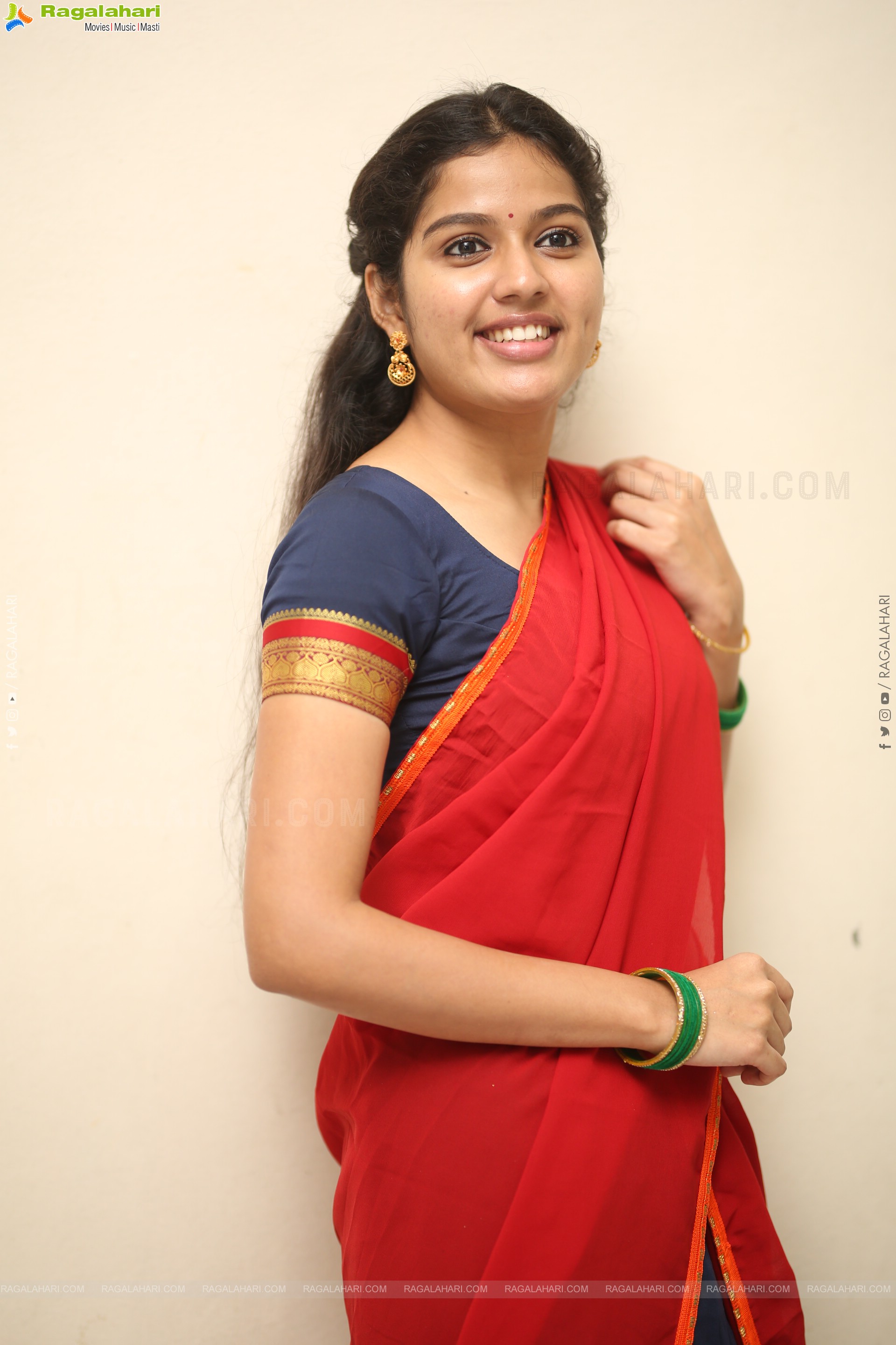 Tejaswi Rao at Raju weds Rambai Press Meet, HD Gallery