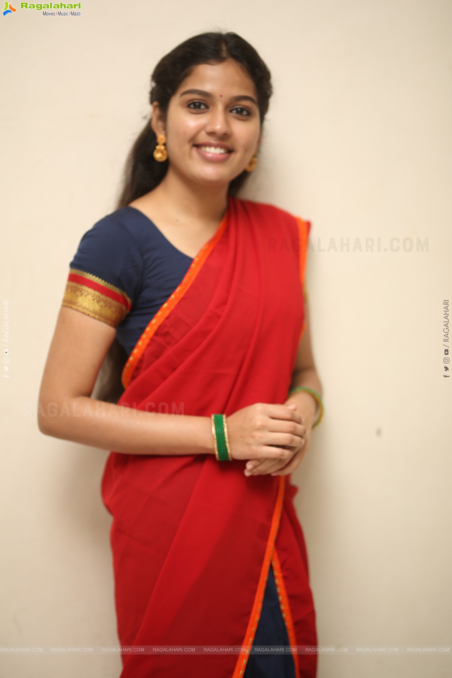 Tejaswi Rao at Raju weds Rambai Press Meet, HD Gallery