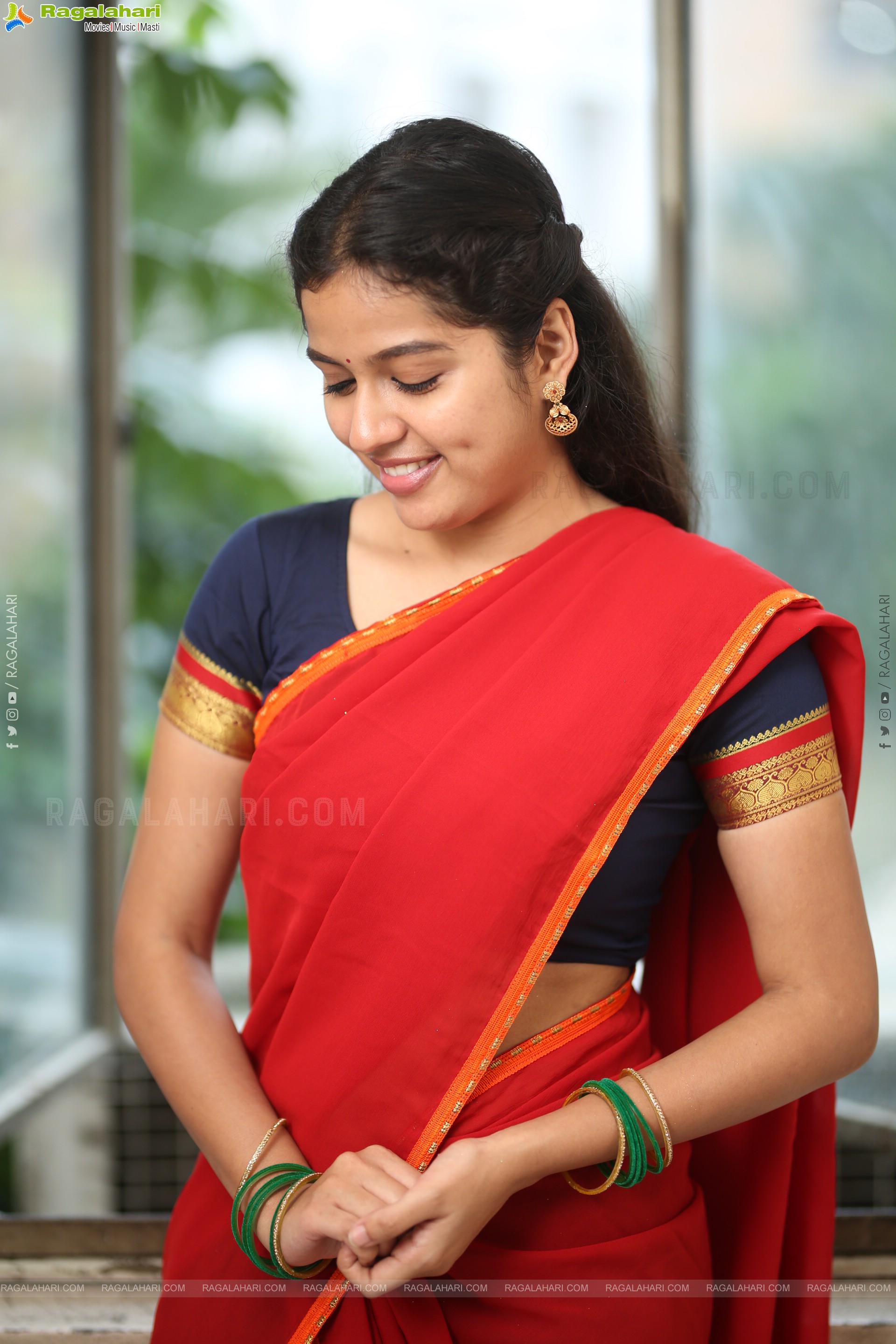 Tejaswi Rao at Raju weds Rambai Press Meet, HD Gallery