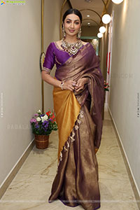 Tejaswi Madivada Poses with Traditional Jewellery