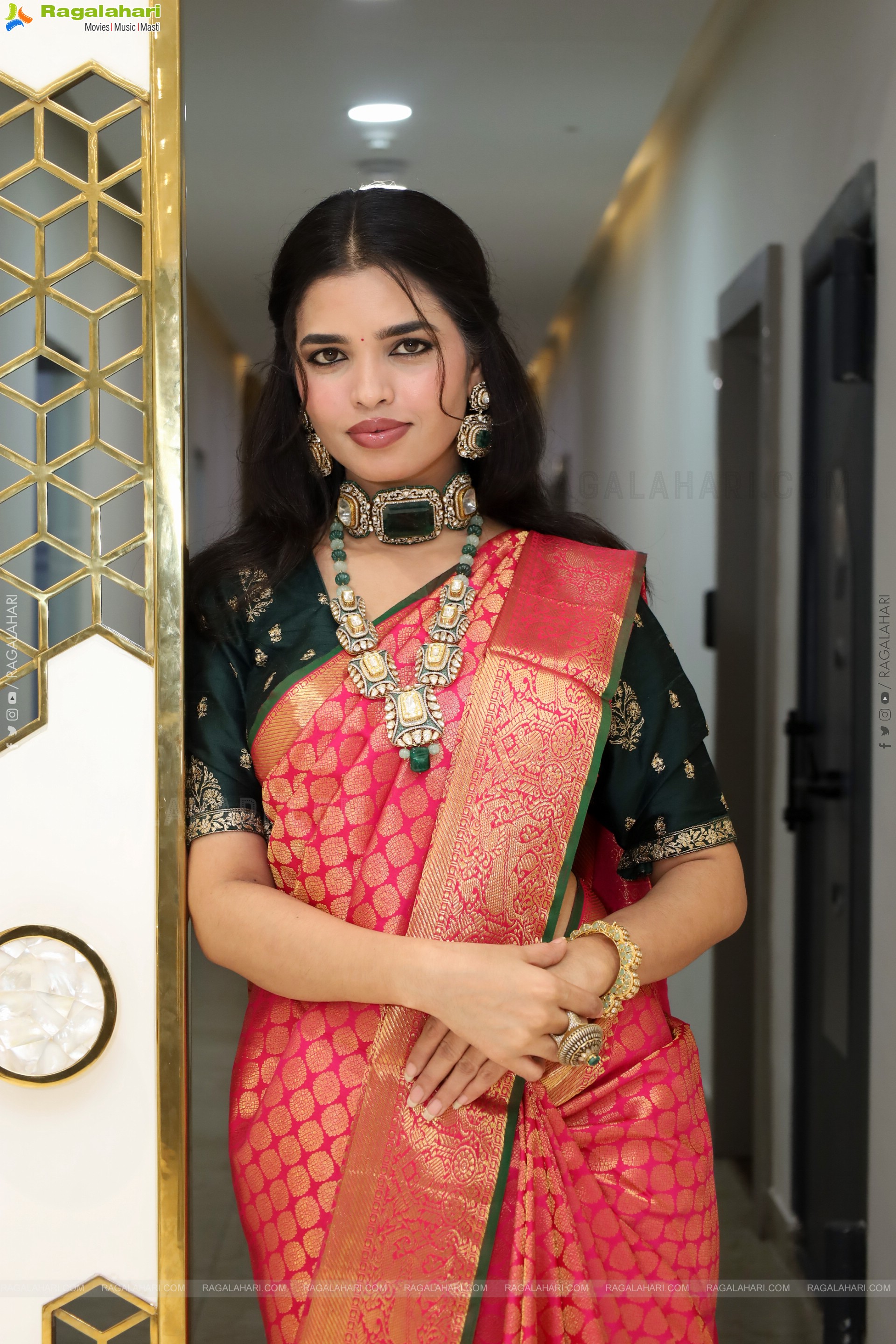 Urmila Chauhan Poses with Traditional Designer Jewellery, HD Gallery