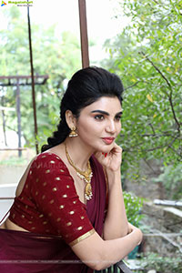 Varsha poses with Designer Jewellery, HD Gallery