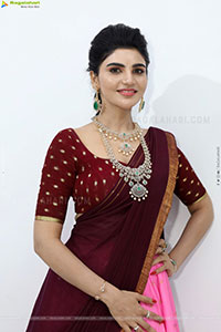 Varsha poses with Designer Jewellery, HD Gallery
