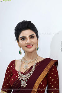 Varsha poses with Designer Jewellery, HD Gallery
