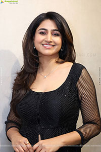 Varshini Sounderajan in Black Dress, HD Photo Gallery