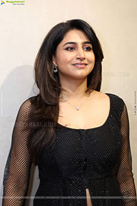 Varshini Sounderajan in Black Dress, HD Photo Gallery