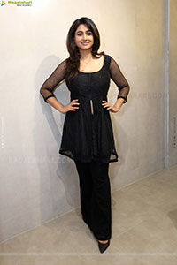 Varshini Sounderajan in Black Dress, HD Photo Gallery