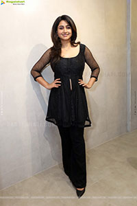 Varshini Sounderajan in Black Dress, HD Photo Gallery