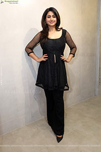 Varshini Sounderajan in Black Dress, HD Photo Gallery