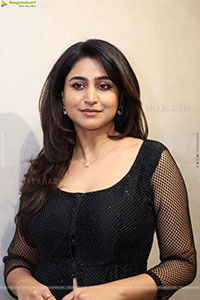 Varshini Sounderajan in Black Dress, HD Photo Gallery