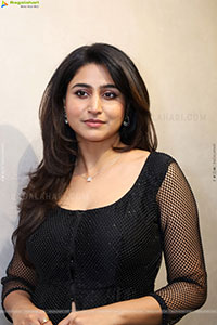 Varshini Sounderajan in Black Dress, HD Photo Gallery