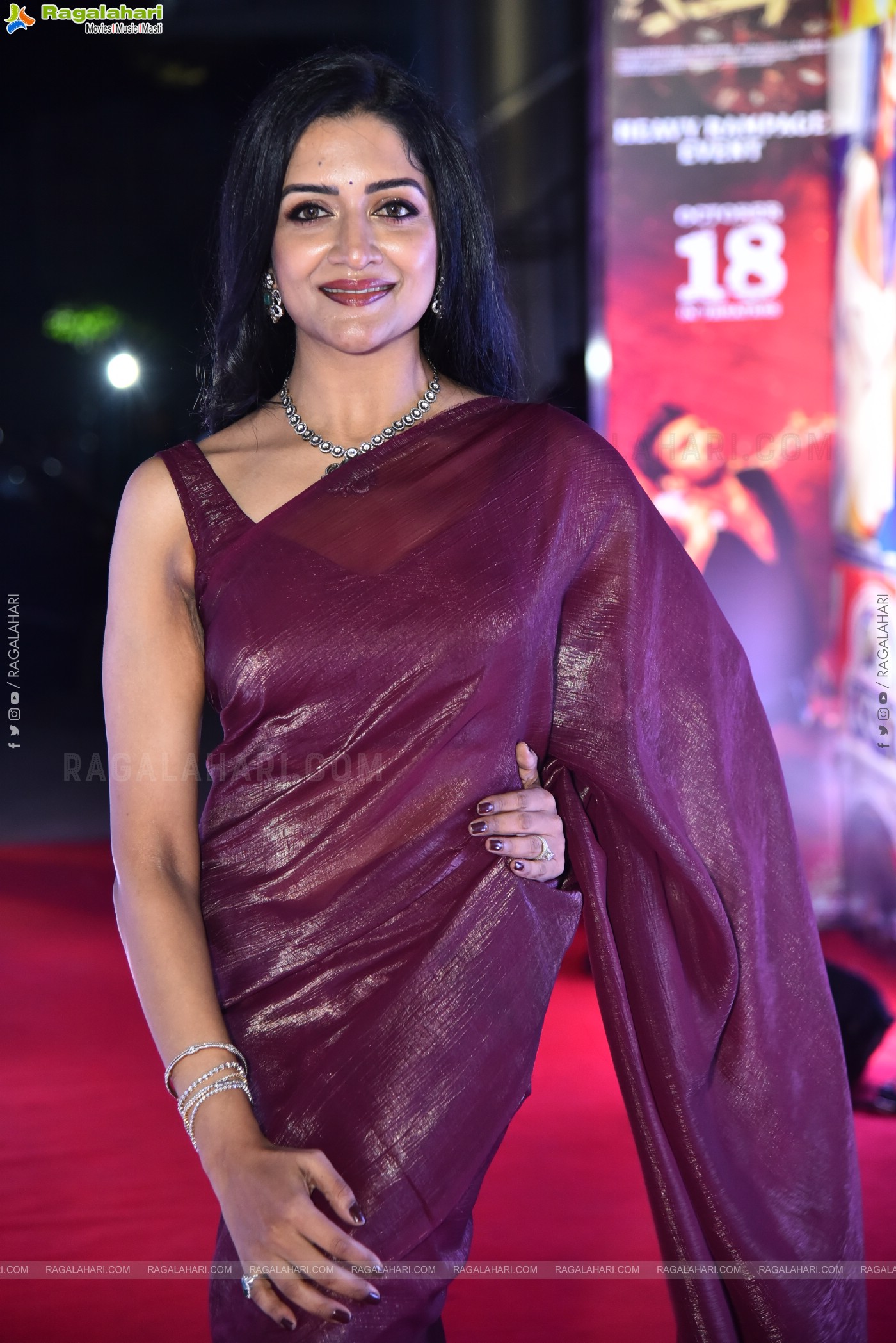 Vimala Raman at K Ramp Pre Release Event, HD Gallery