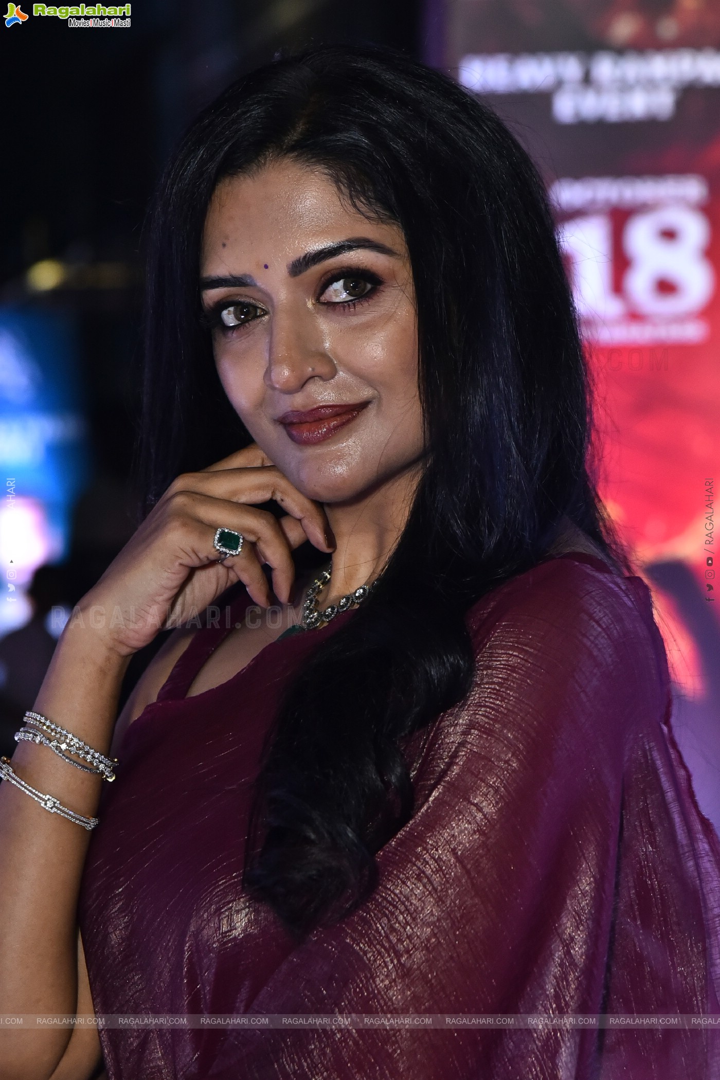 Vimala Raman at K Ramp Pre Release Event, HD Gallery