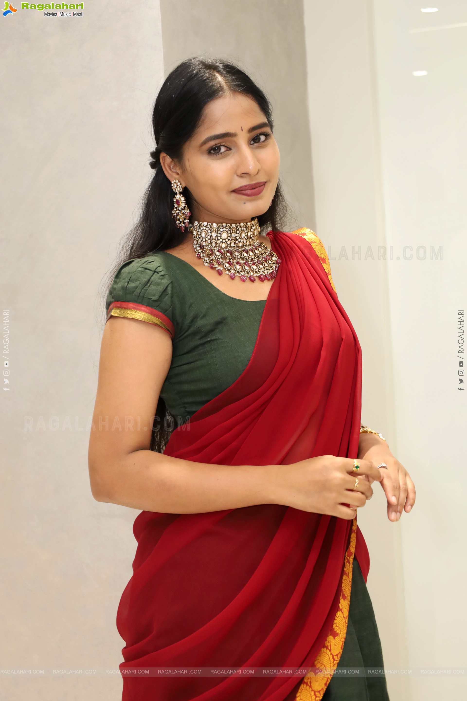 Vrindha Reddy Traditional stills with Jewellery, HD Gallery