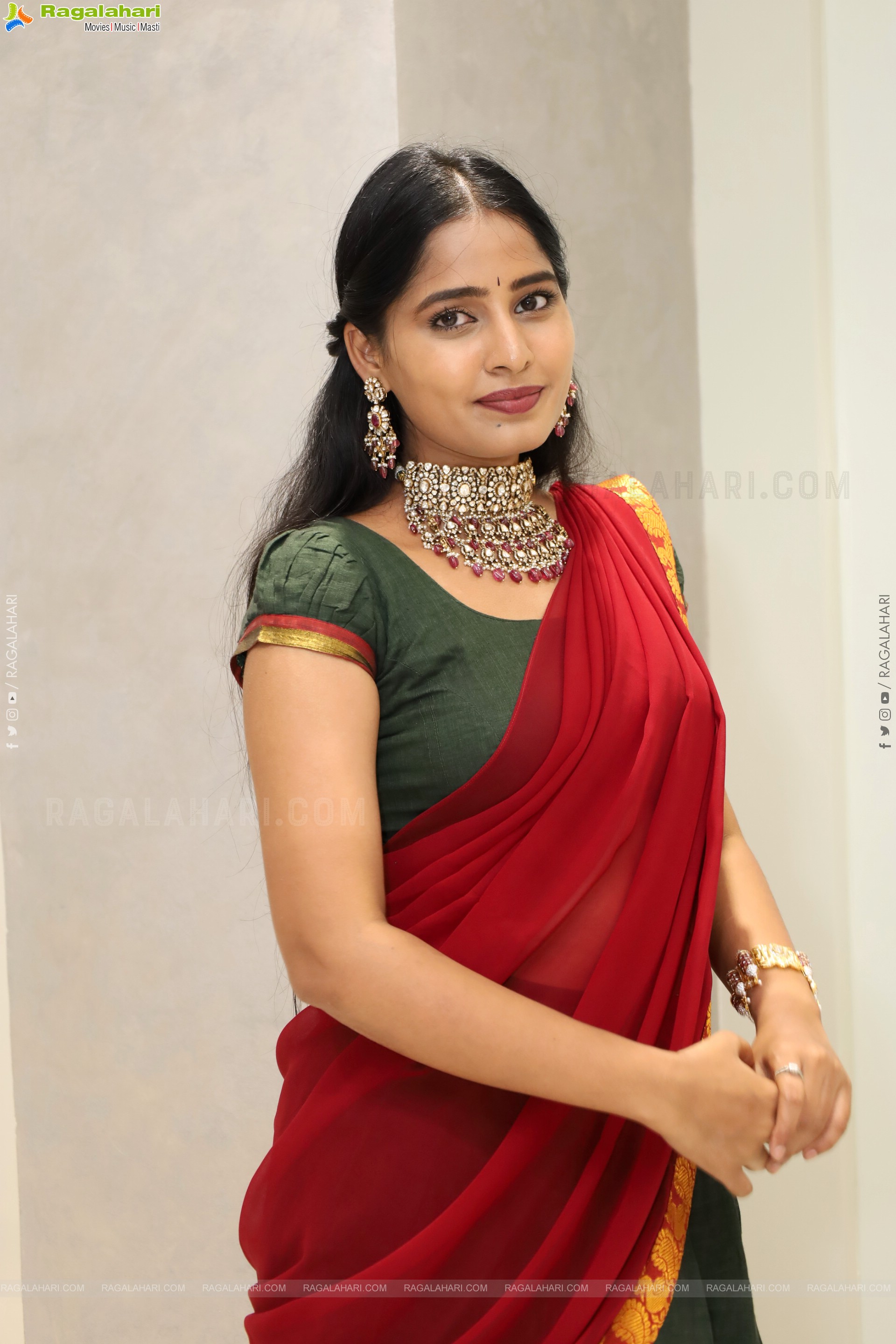 Vrindha Reddy Traditional stills with Jewellery, HD Gallery
