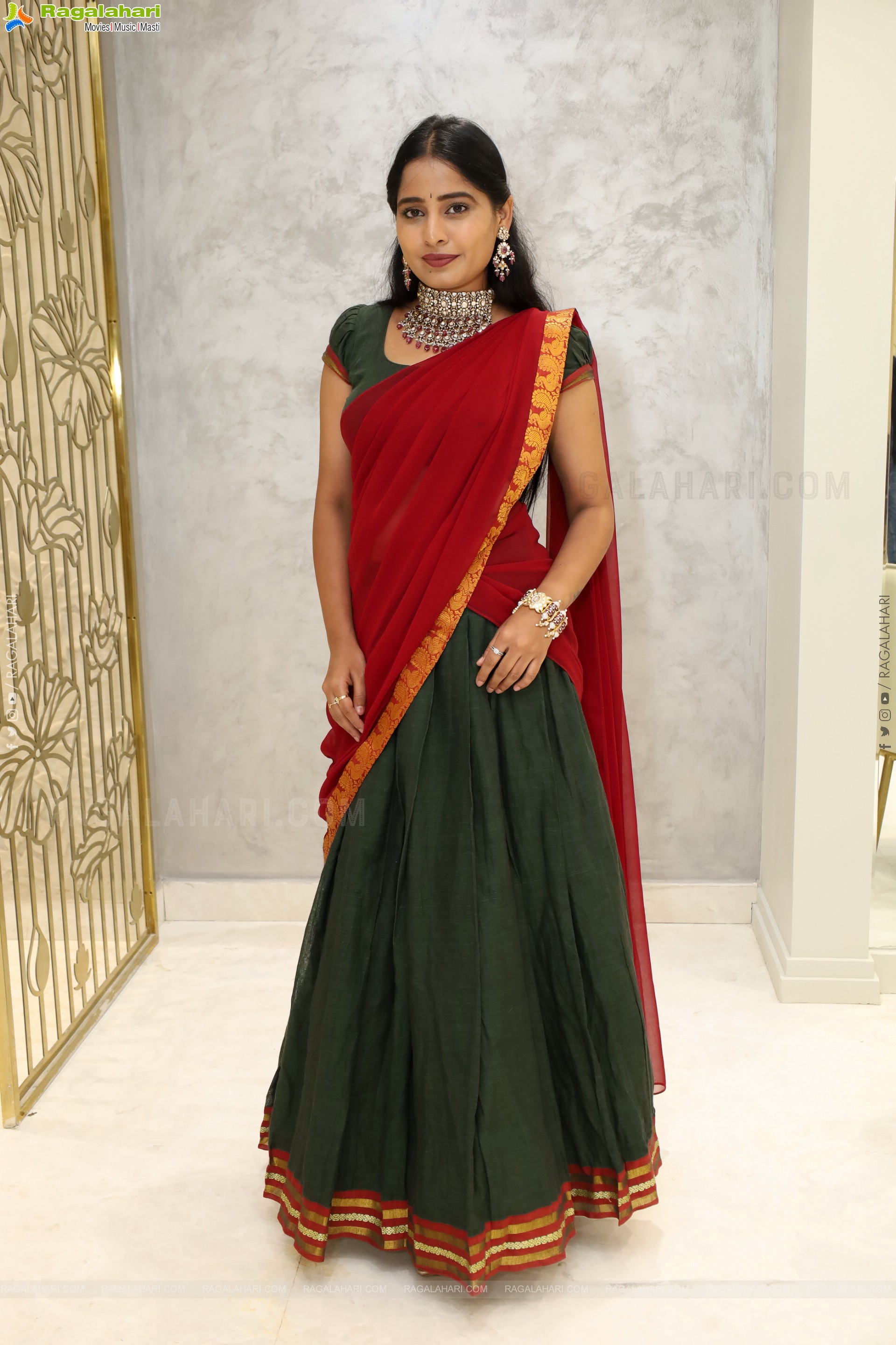 Vrindha Reddy Traditional stills with Jewellery, HD Gallery