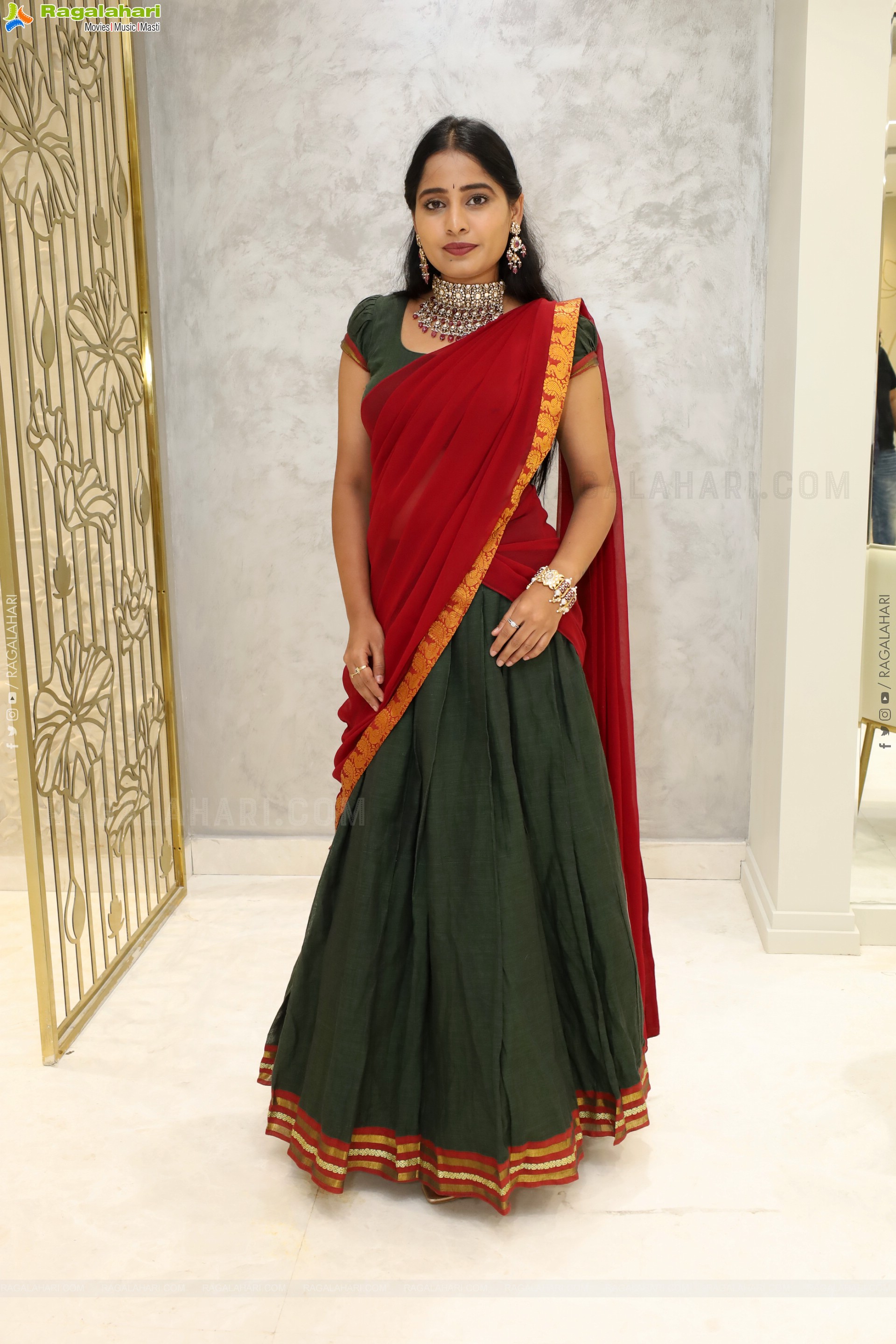 Vrindha Reddy Traditional stills with Jewellery, HD Gallery