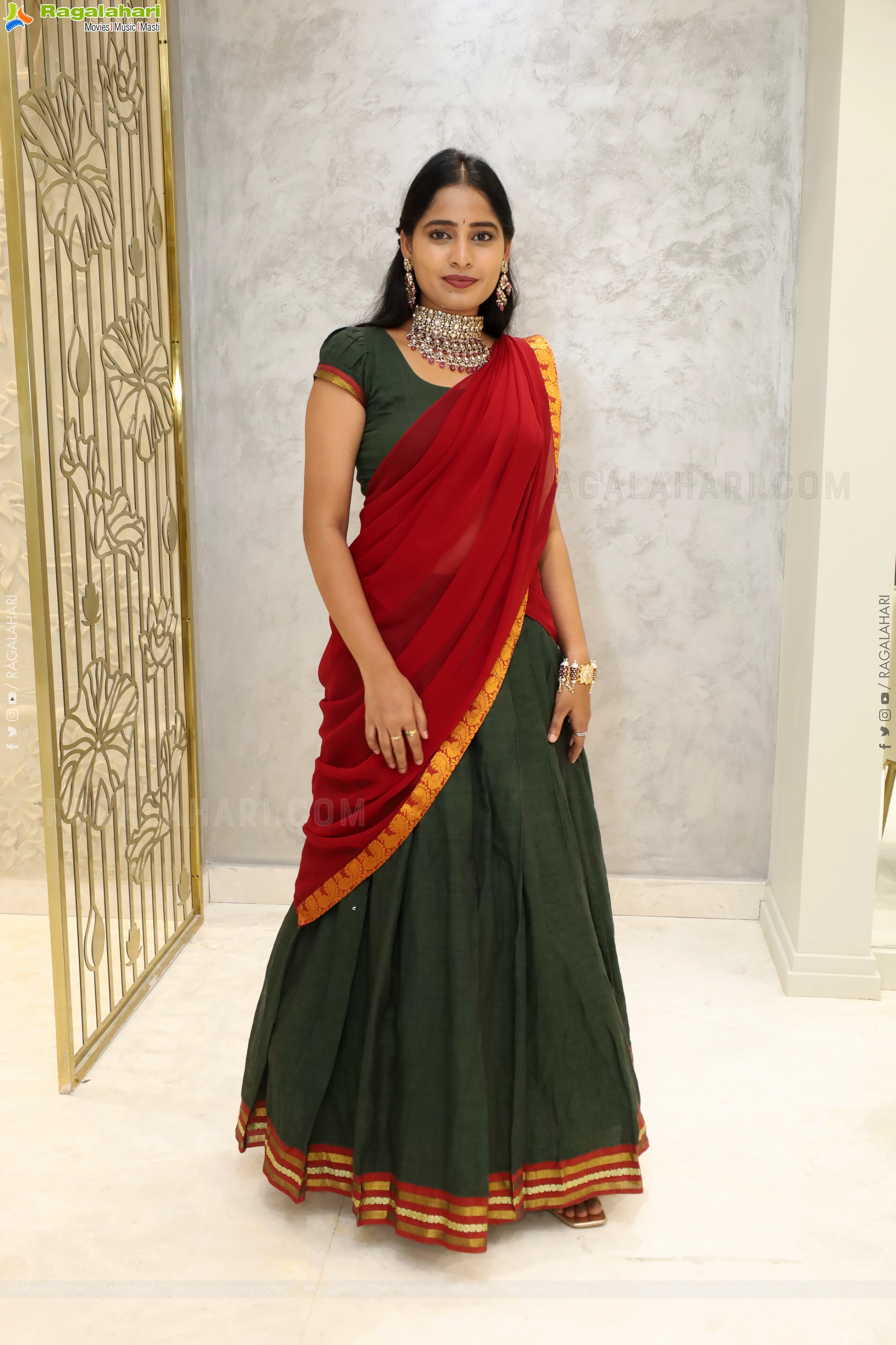 Vrindha Reddy Traditional stills with Jewellery, HD Gallery