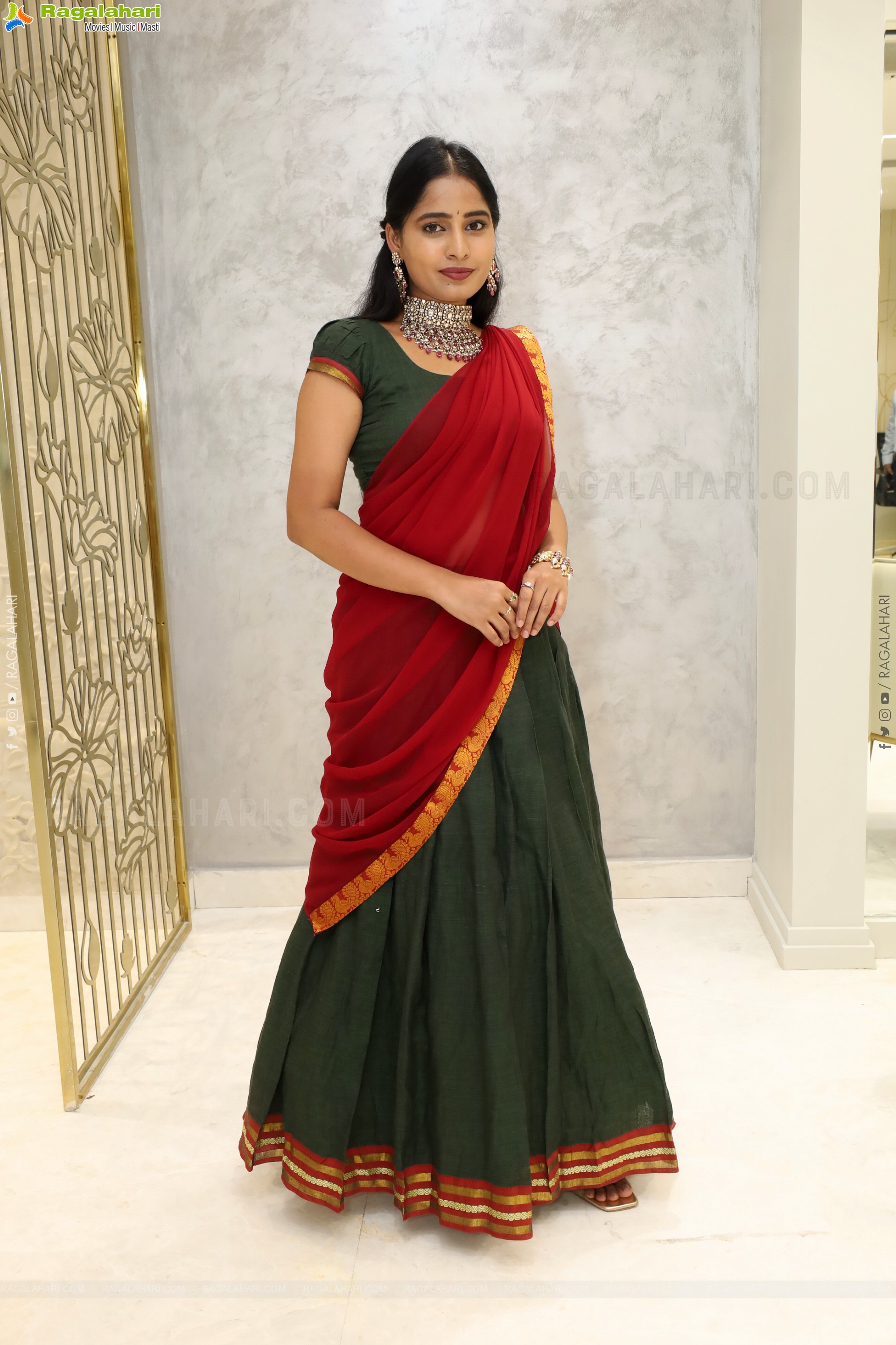 Vrindha Reddy Traditional stills with Jewellery, HD Gallery