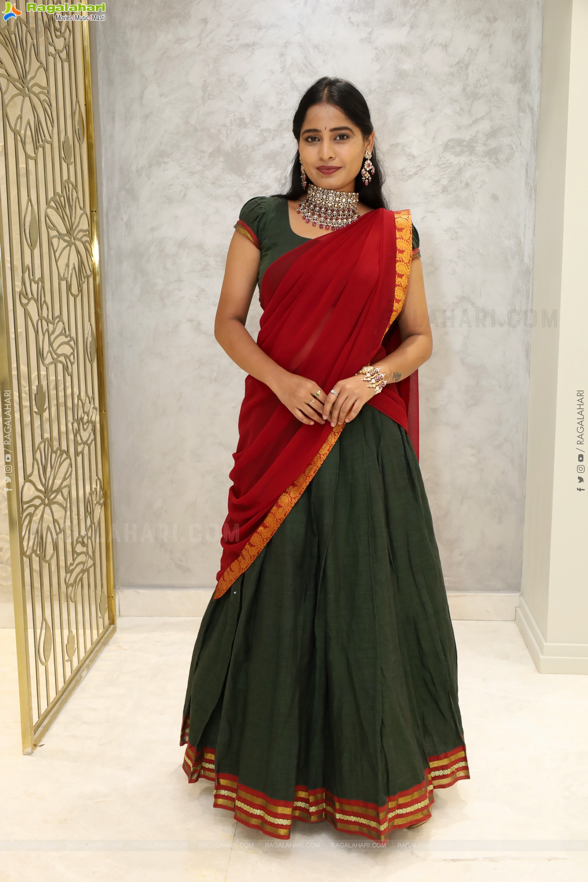 Vrindha Reddy Traditional stills with Jewellery, HD Gallery