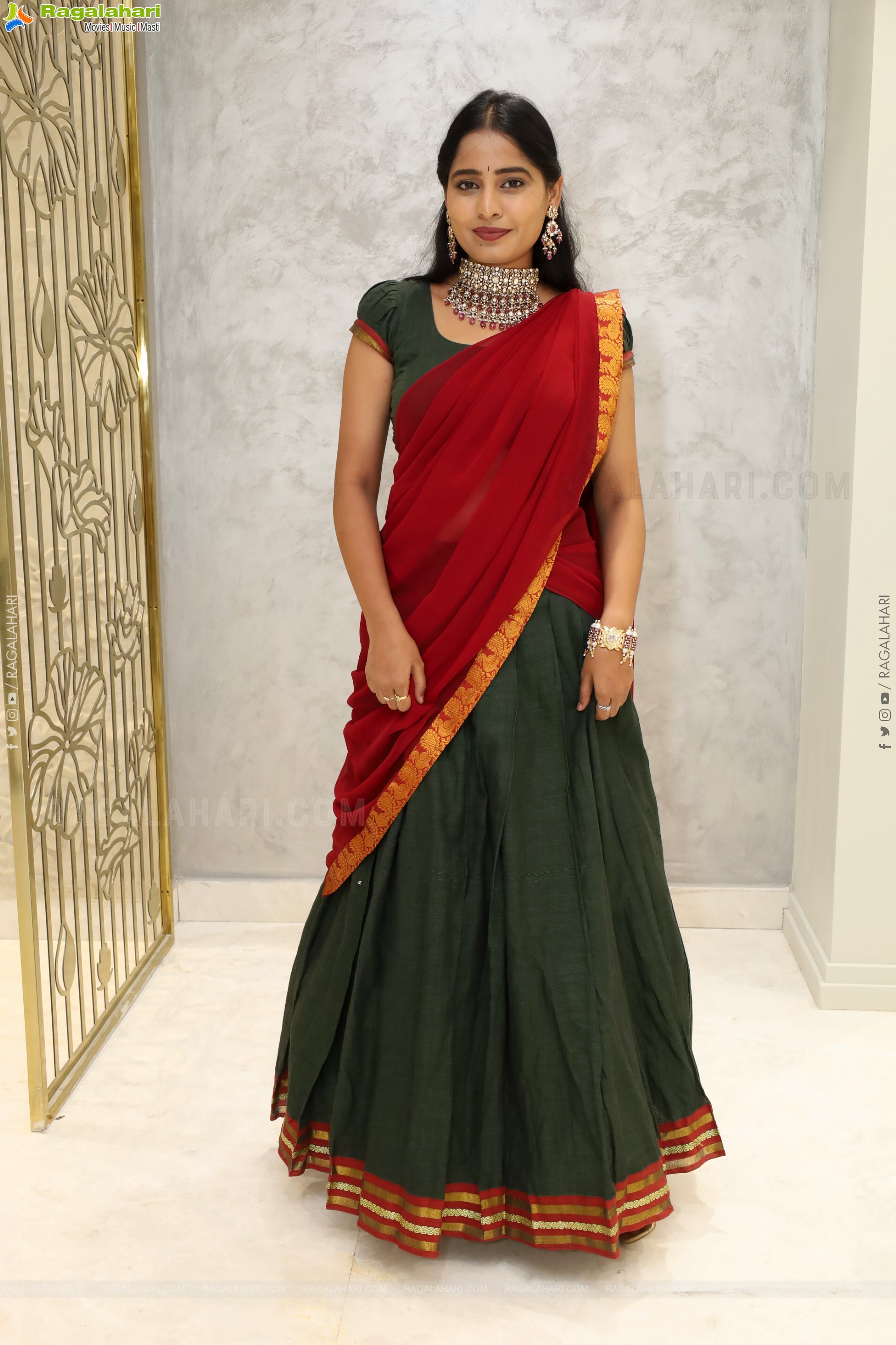 Vrindha Reddy Traditional stills with Jewellery, HD Gallery