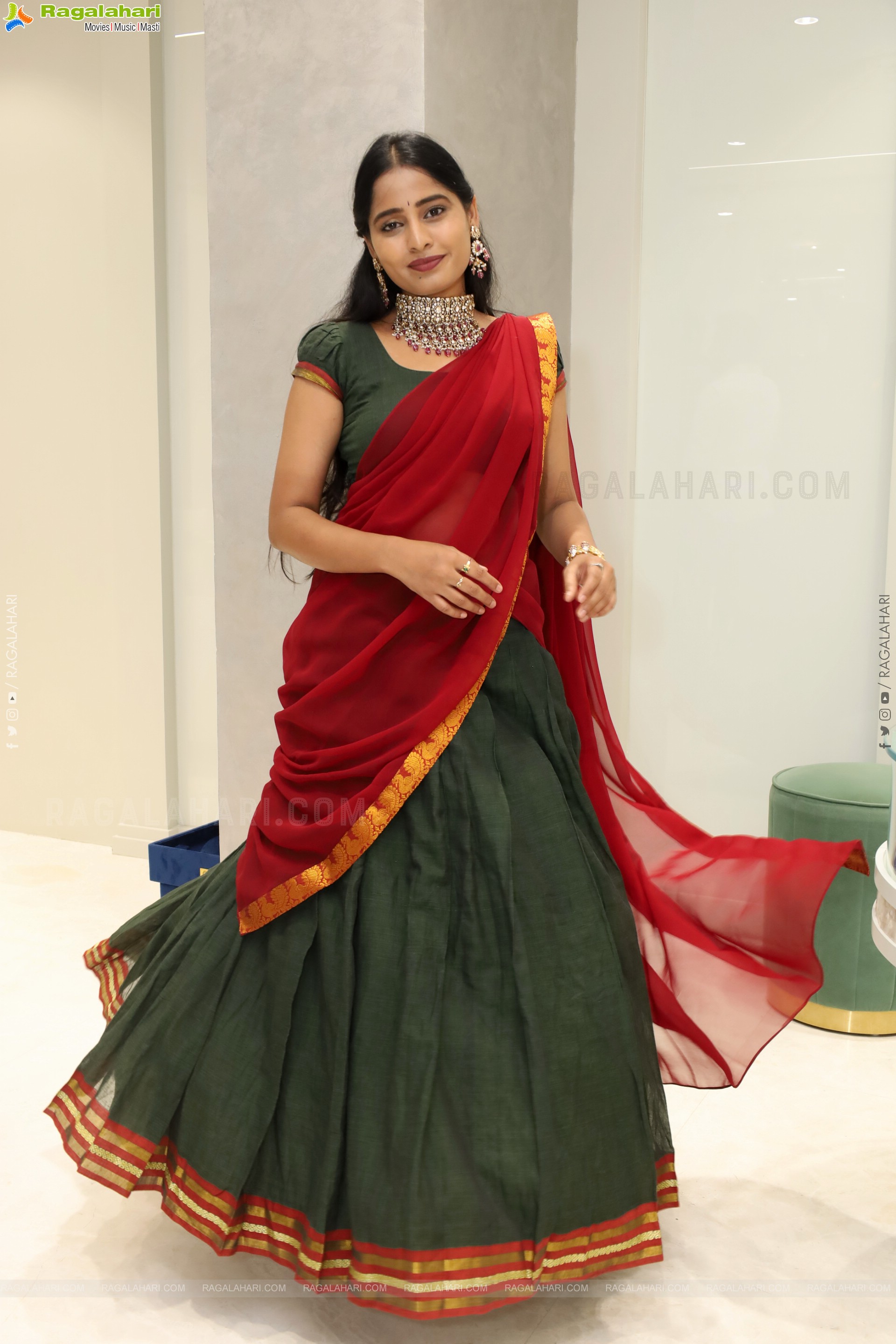 Vrindha Reddy Traditional stills with Jewellery, HD Gallery