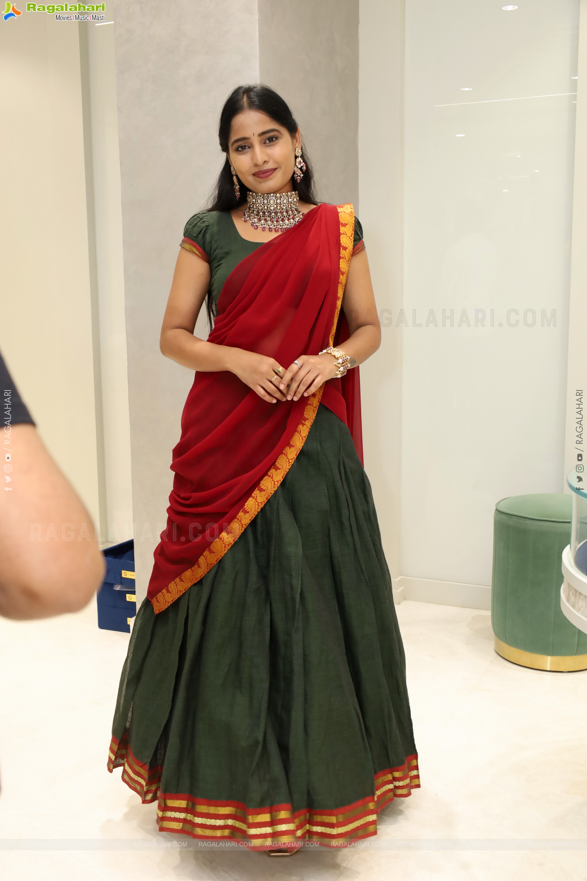 Vrindha Reddy Traditional stills with Jewellery, HD Gallery