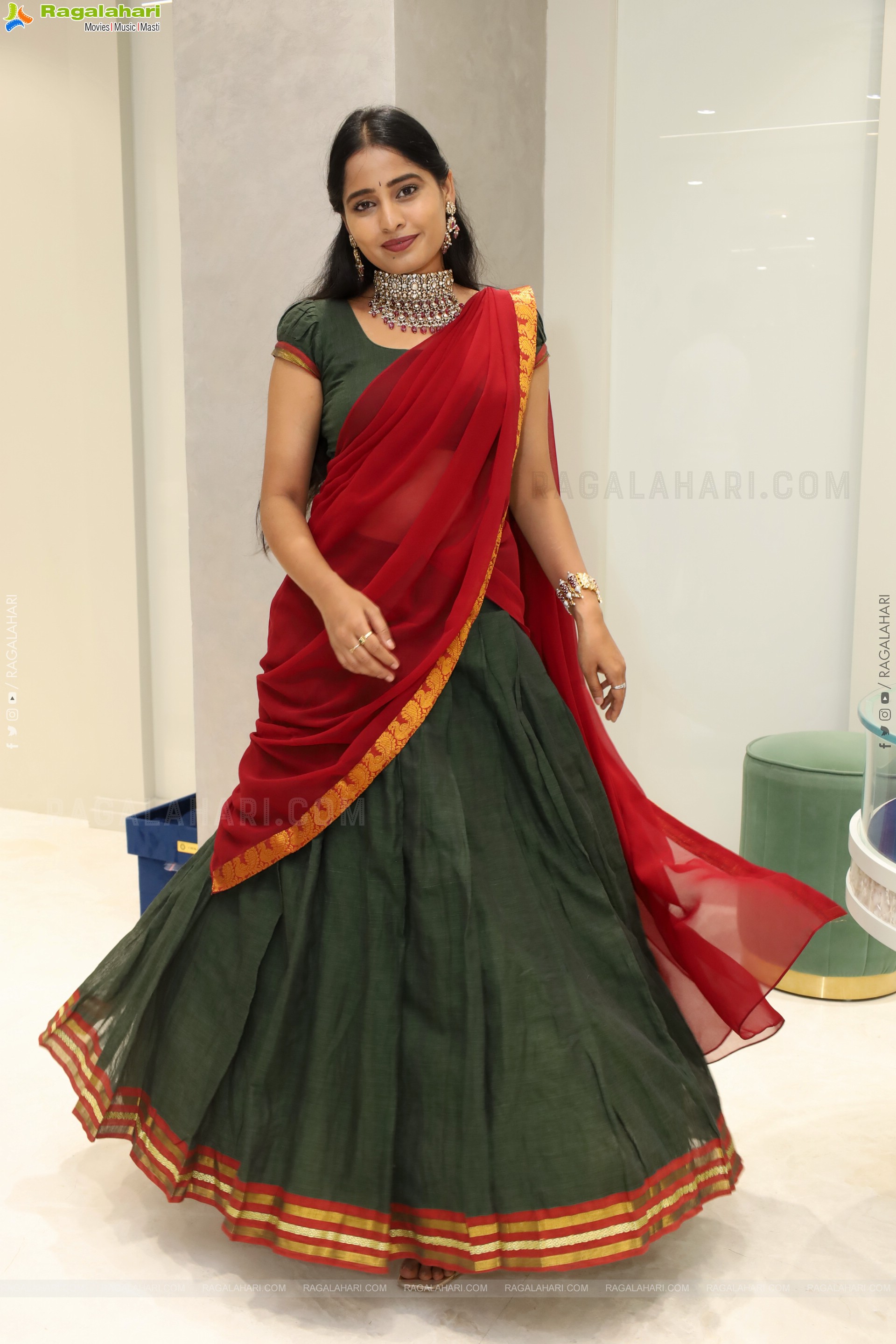 Vrindha Reddy Traditional stills with Jewellery, HD Gallery