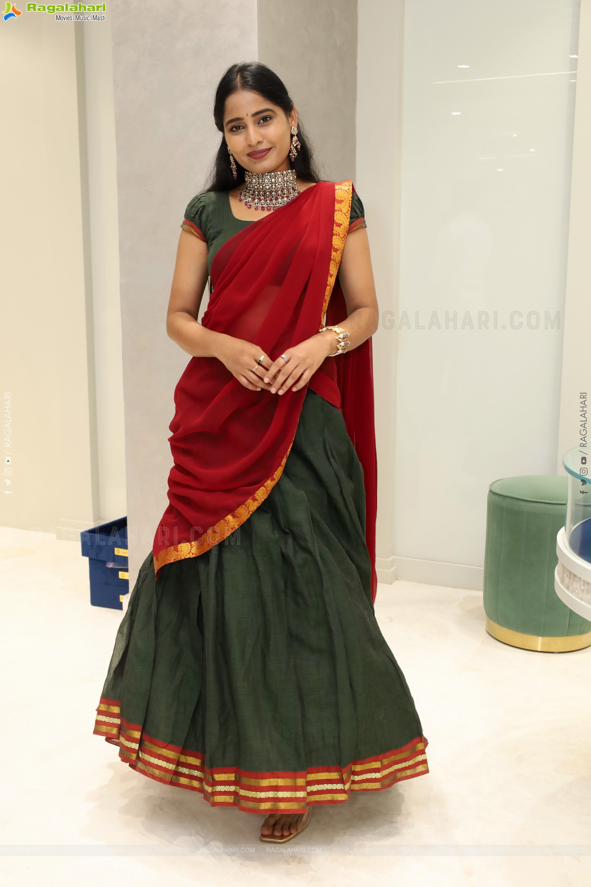 Vrindha Reddy Traditional stills with Jewellery, HD Gallery