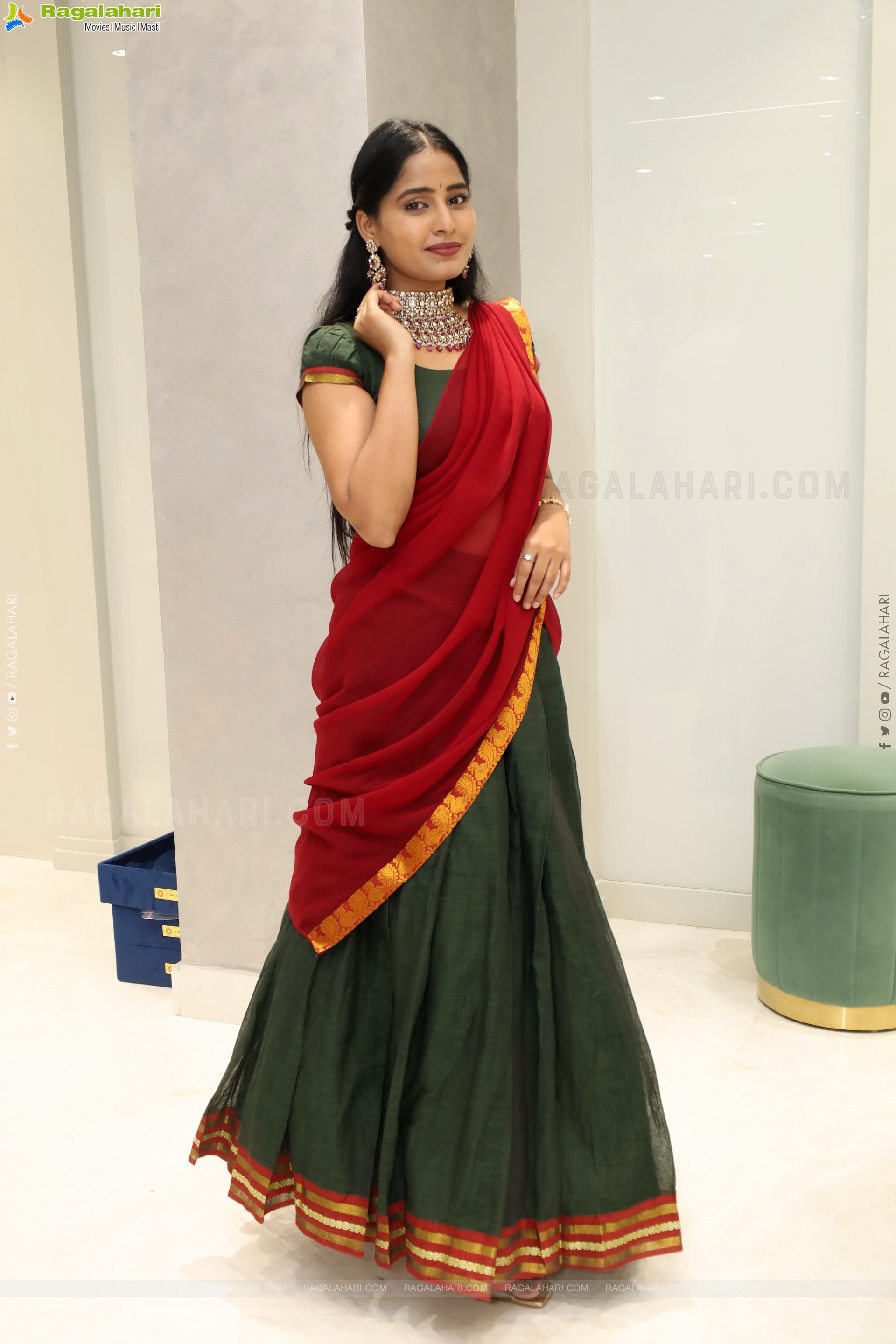 Vrindha Reddy Traditional stills with Jewellery, HD Gallery