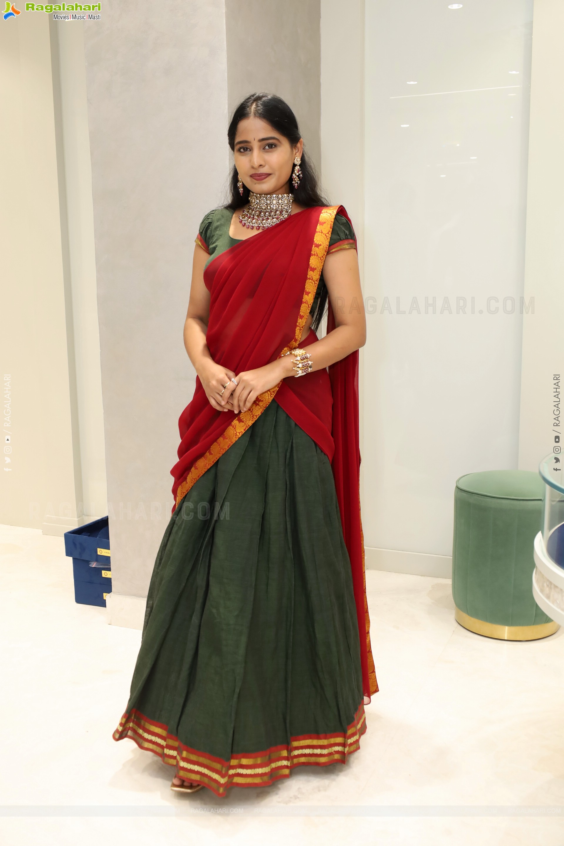 Vrindha Reddy Traditional stills with Jewellery, HD Gallery