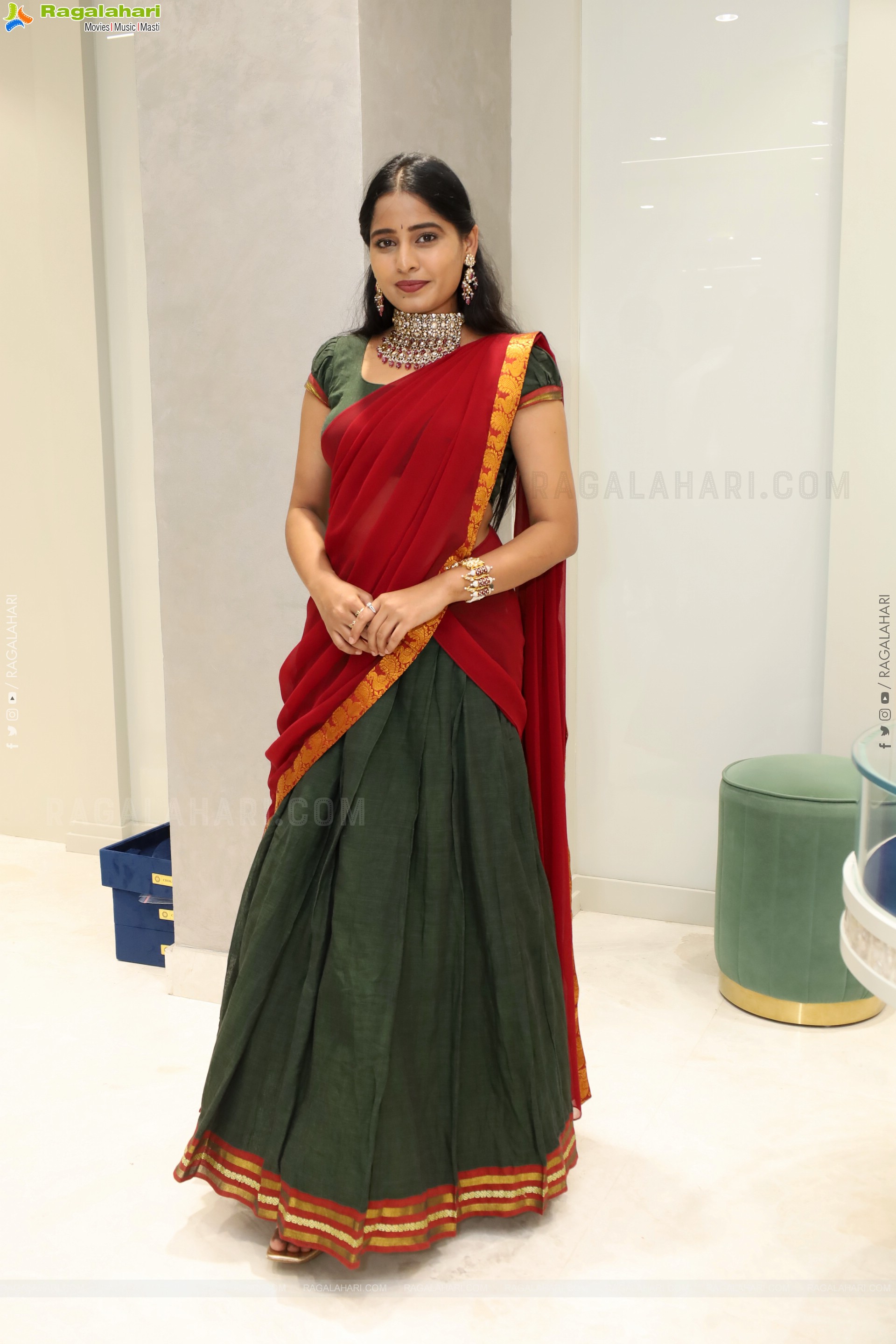 Vrindha Reddy Traditional stills with Jewellery, HD Gallery
