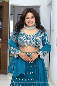 Aashi Glam stills in Blue Lehenga Choli, HD Gallery