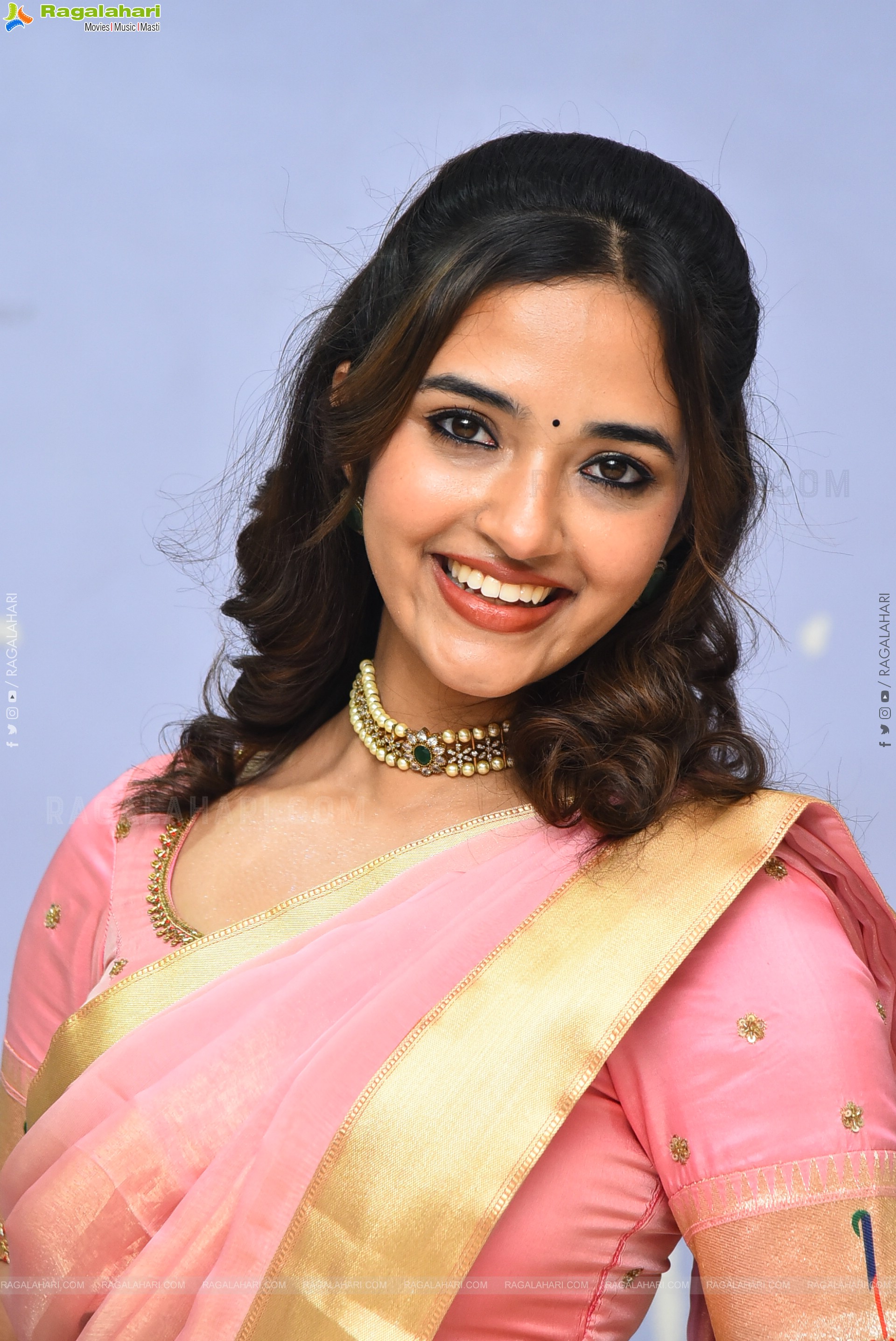 Anyuktha Nallani Beautiful stills in Traditional Half Saree, HD Gallery