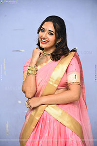 Anyuktha Nallani Beautiful stills in Traditional Half Saree