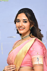 Anyuktha Nallani Beautiful stills in Traditional Half Saree