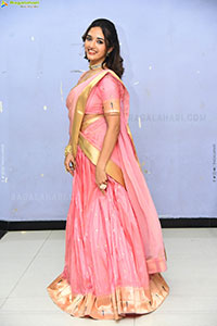 Anyuktha Nallani Beautiful stills in Traditional Half Saree