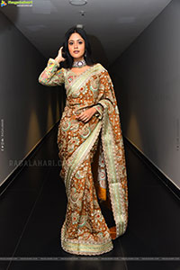 Actress Joyeeta Banerjee Beautiful stills in Saree