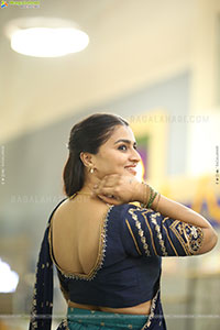 Jyothi Ramana Traditional stills in Half-Saree, HD Gallery