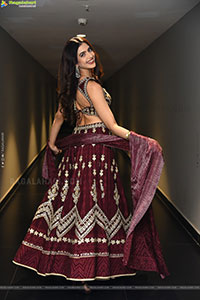 Kashika Kapoor at Caste Movie Teaser Launch Event