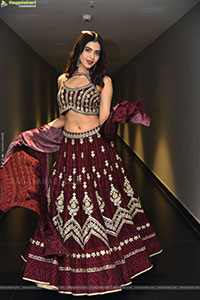 Kashika Kapoor at Caste Movie Teaser Launch Event