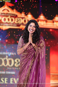 Sai Pallavi at Ramayana Telugu Pre Release Event, HD Gallery