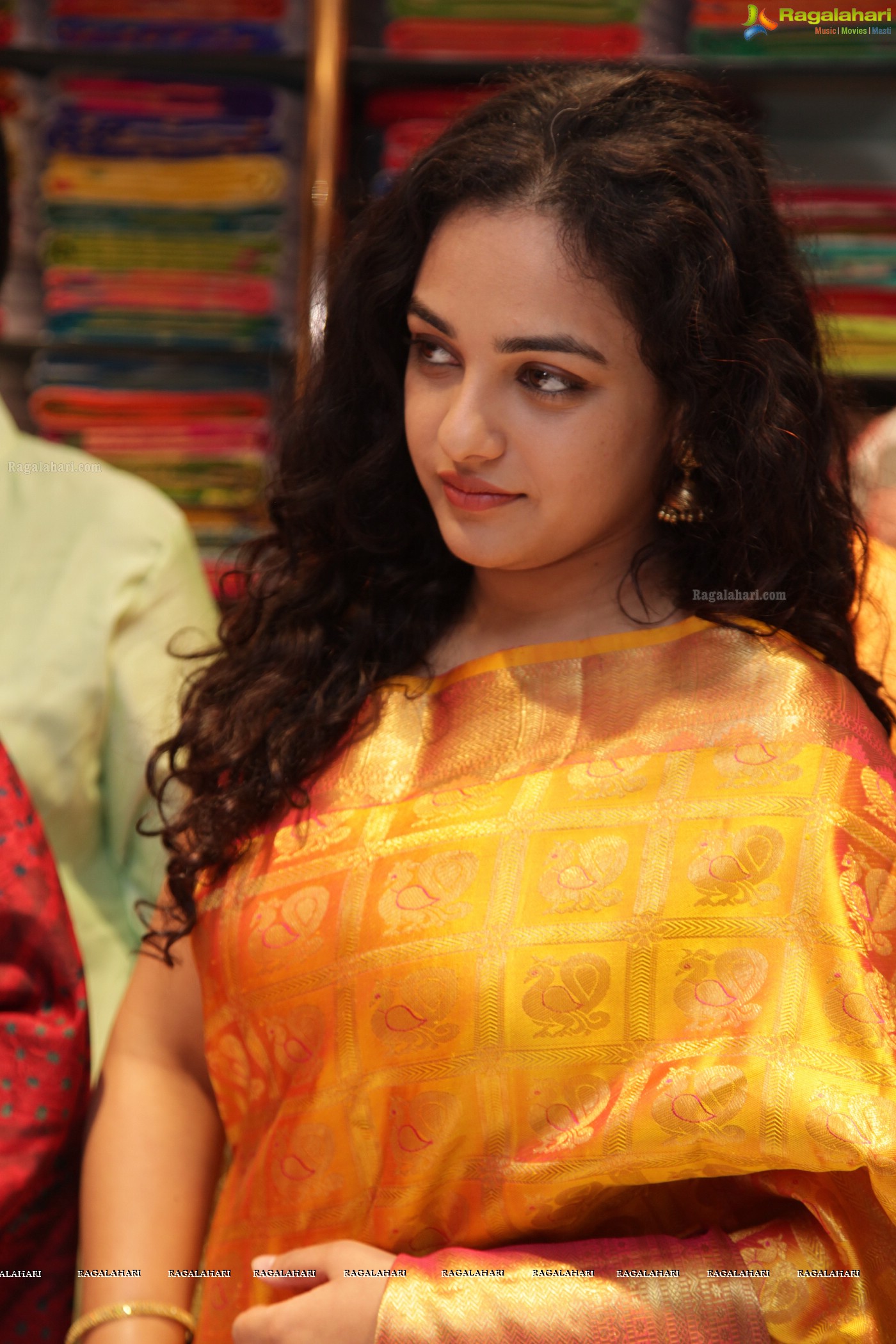 Nithya Menen at Kalamandir Vizag, Exclusive Photo Gallery