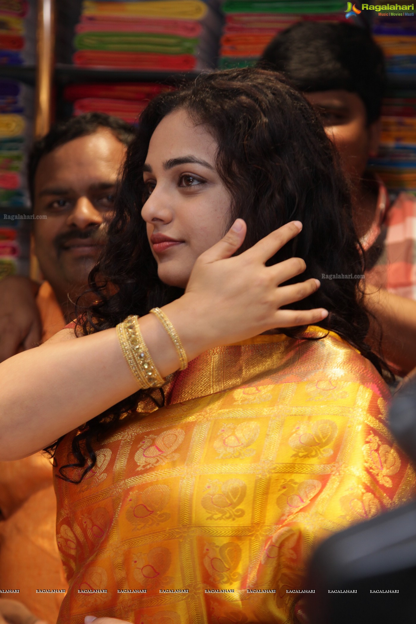 Nithya Menen at Kalamandir Vizag, Exclusive Photo Gallery