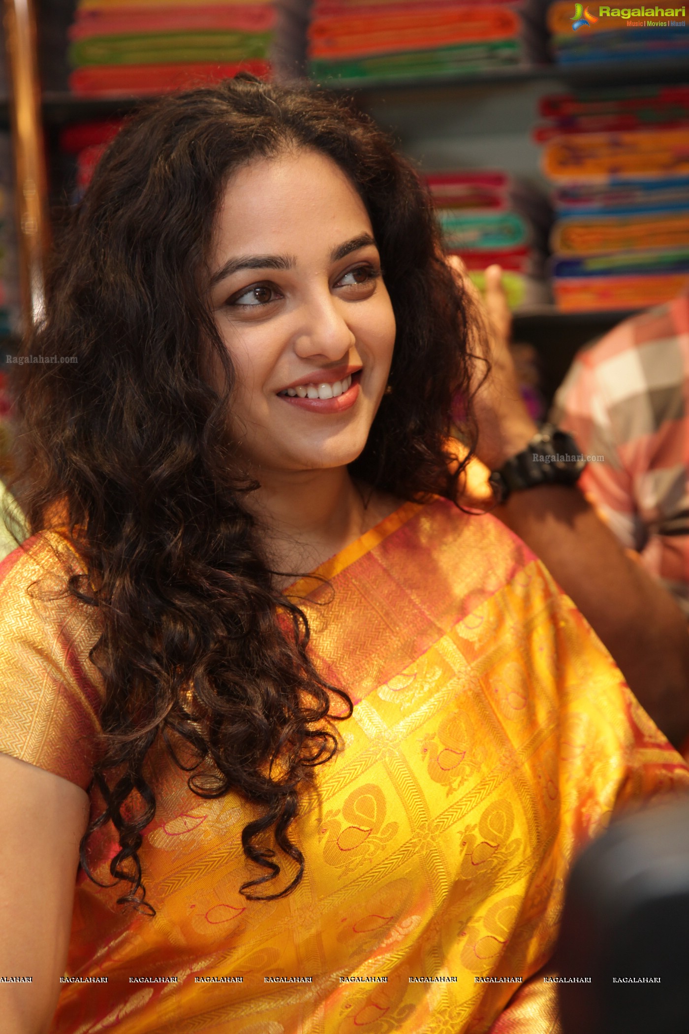 Nithya Menen at Kalamandir Vizag, Exclusive Photo Gallery